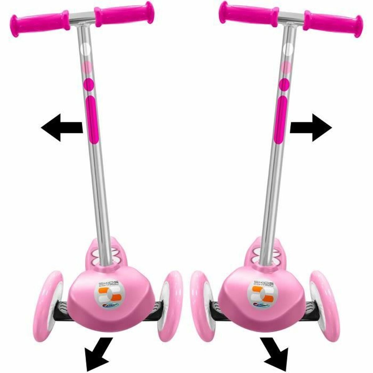 Step Stamp SKIDS CONTROL Roze
